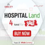 4 kanal Hospital land for sale